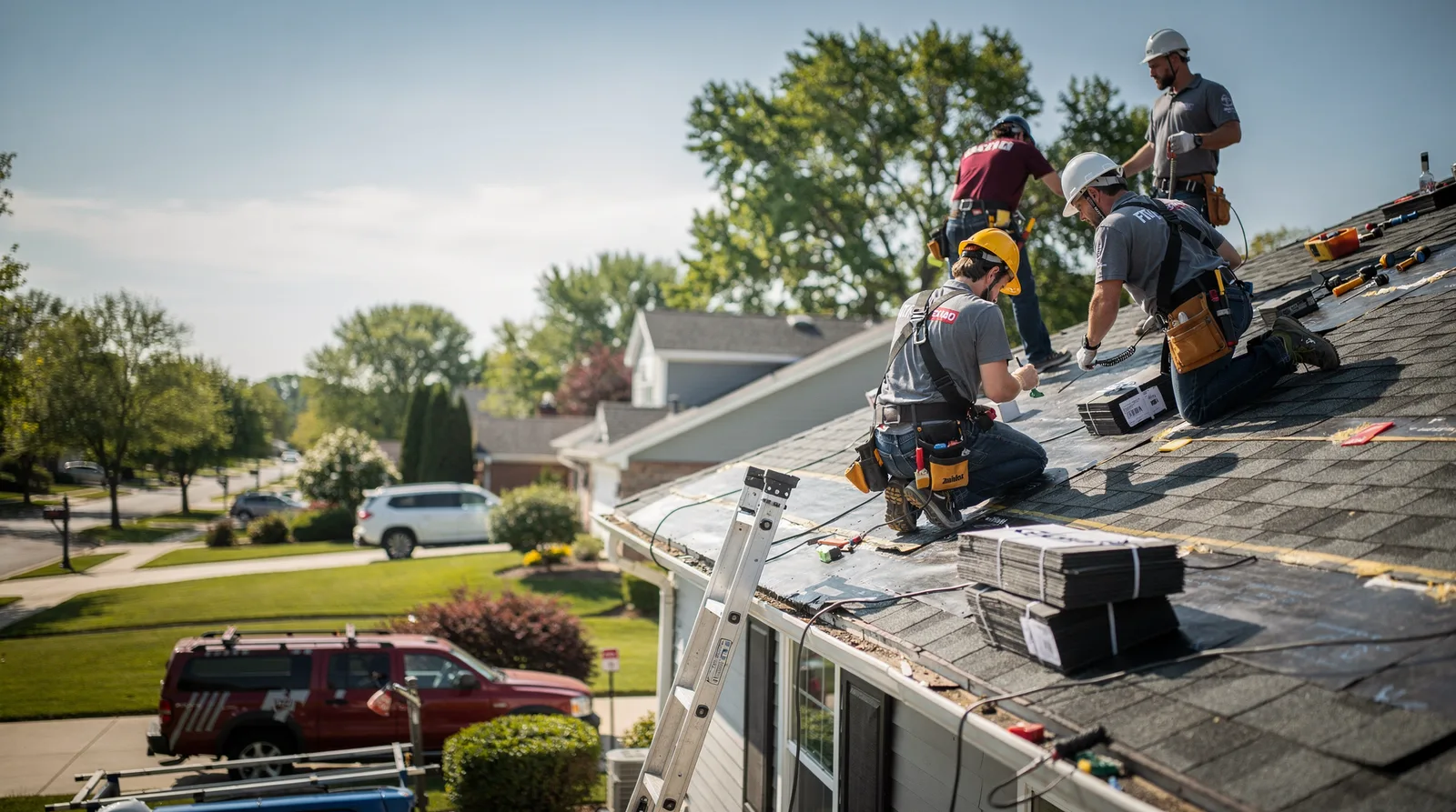Roof Repair in Palos Hills, IL around you